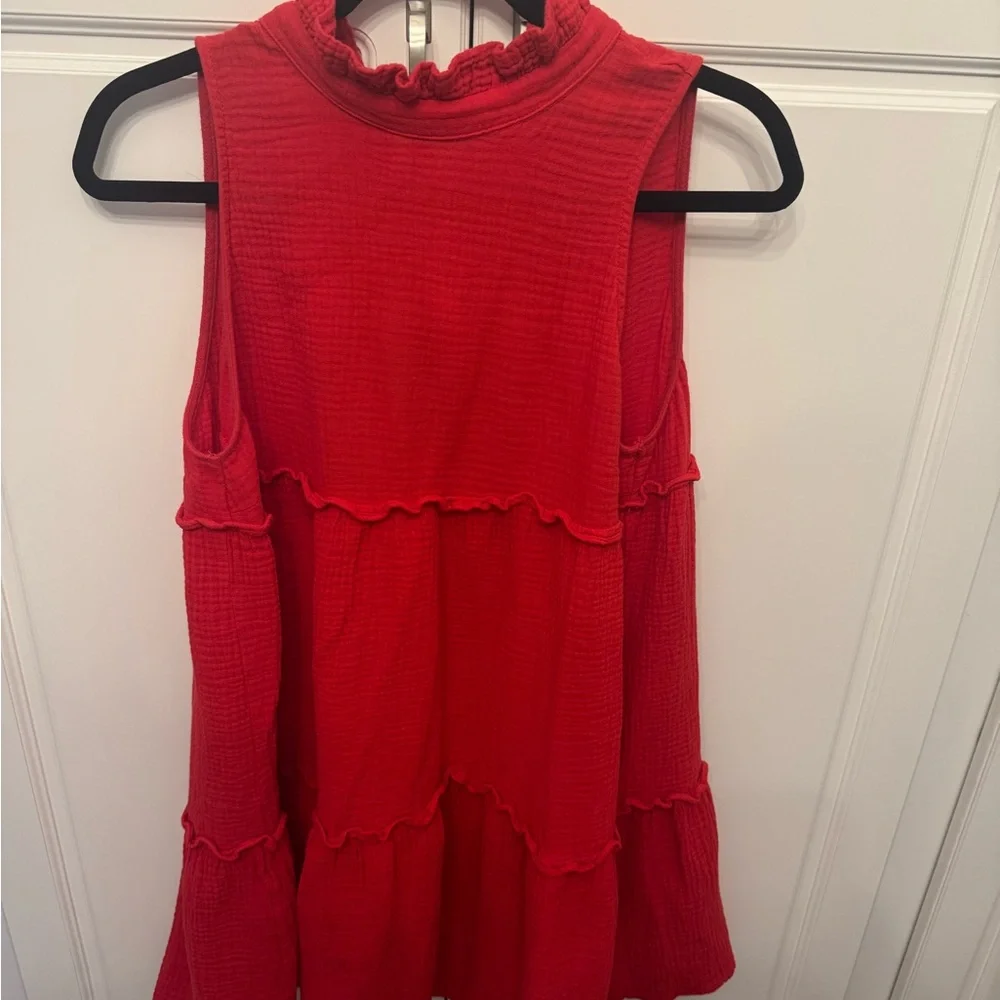 Tuckernuck Red Mini Dress - Picture 2 of 3